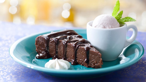 Chocolate Espresso Torte at The Turf Club Bar and Grill