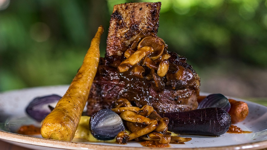 Botswana style Seswaa Beef Short Rib with Cassava Potao Purée at Jiko The Cooking Place