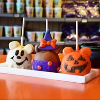 Character Apples at Candy Cauldron