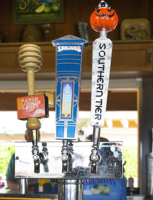 Beers on Tap