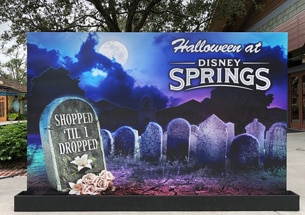 Shopped ‘Til I Dropped Photo Op at Disney Springs
