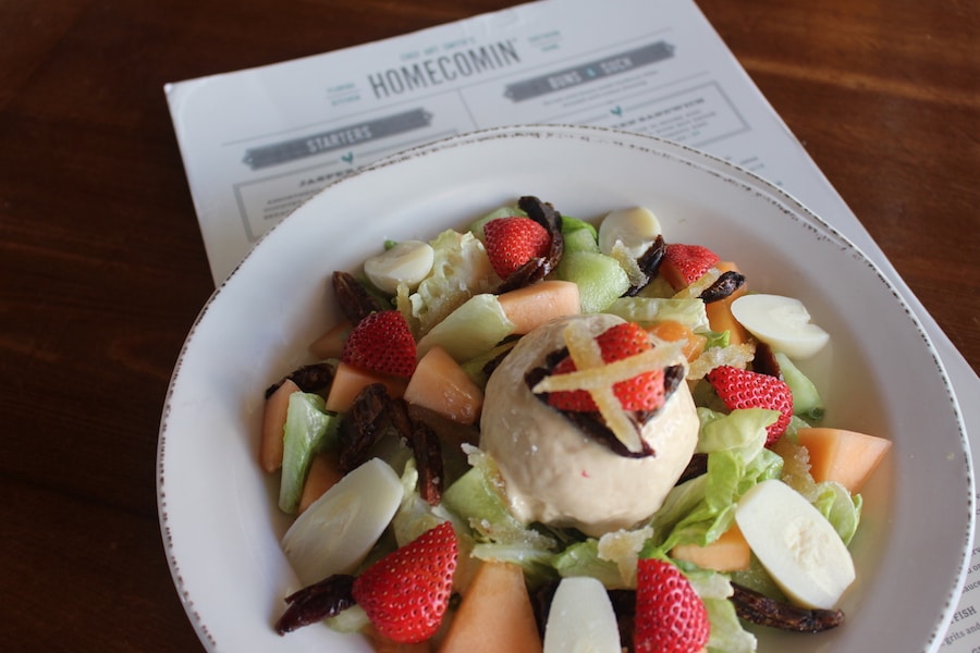 Cedar Key Salad at Chef Art Smiths Homecomin at Disney Springs