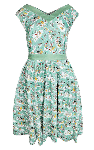 Woodland Winter Holiday Dress