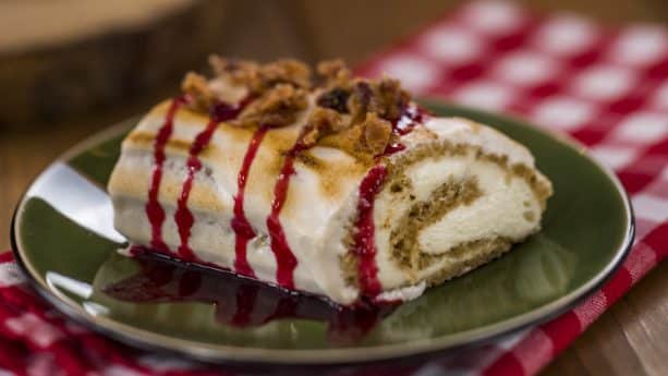 Maple Bûche De Noël from Yukon Holiday Kitchen at Epcot International Festival of the Holidays