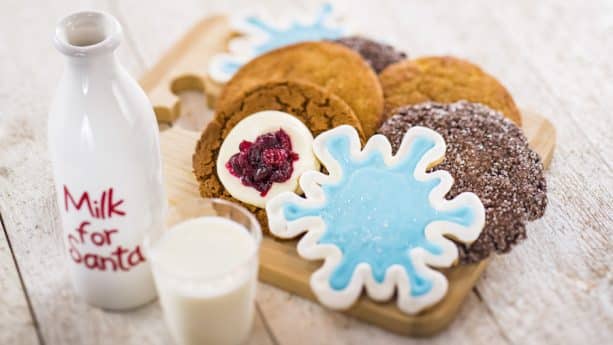 Assorted Holiday Cookies from the Cookie Nook at Epcot International Festival of the Holidays