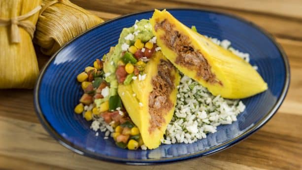 Shredded Beef Tamale from Feast of the Three Kings at Epcot International Festival of the Holidays