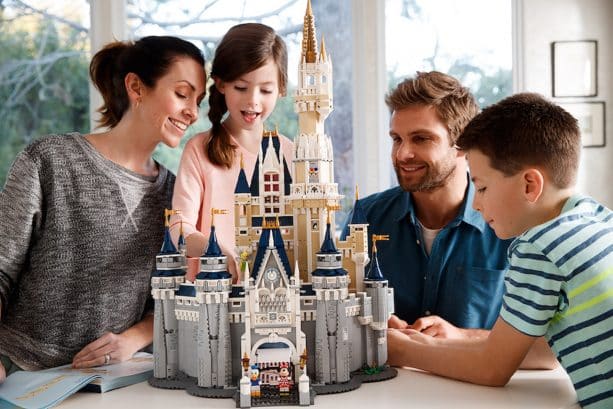 the Disney Castle by Lego