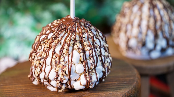 Rocky Road Candy Apple at Disneyland Resort