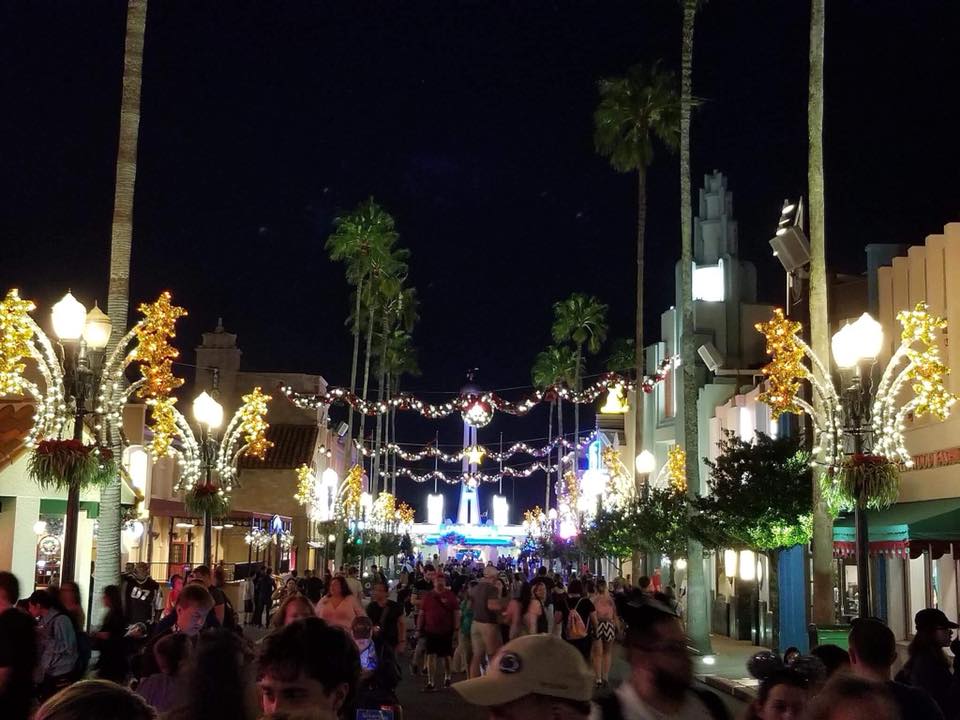 Christmas Decorations Hit Disney's Hollywood Studios! Pics Below!