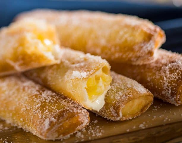 Pineapple Lumpia at Pongu Pongu in Disneys Animal Kingdom Theme Park