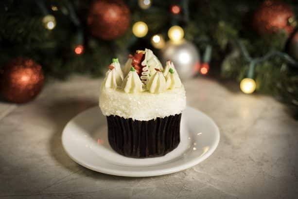 Holiday Cupcake at Sunshine Seasons in Epcot