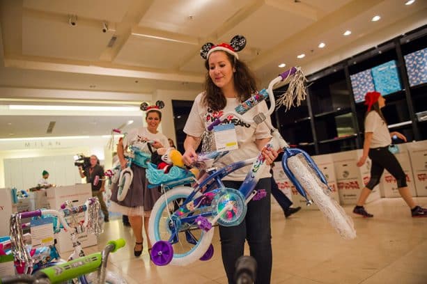 Walt Disney World Cast Members Go To Infinity and Beyond for Toys for Tots