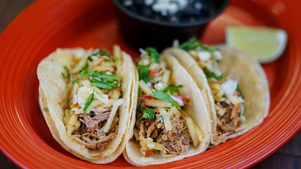 Beer braised Pork Tacos at Disney California Adventure Food and Wine Festival