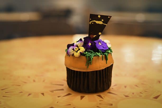 Flower Cupcake at Sunshine Seasons in Epcot