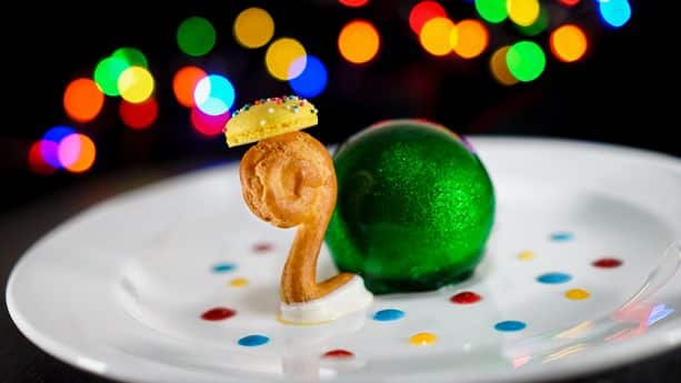 Main Street Electrical Parade Turtle Dessert at Blue Bayou in Disneyland Park