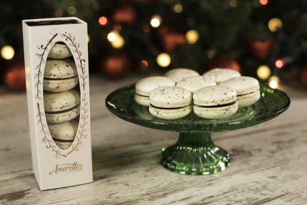 Peppermint Macarons at Amorettes Patisserie at Disney Springs