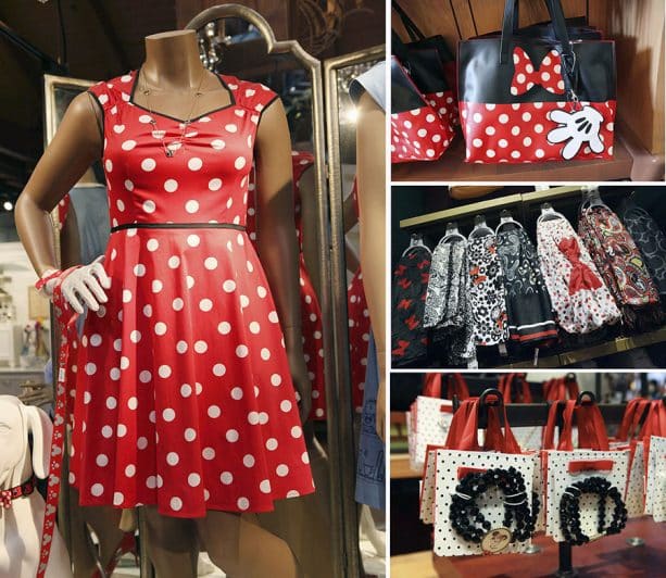 New Minnie Mouse inspired Products rockthedots for National Polka Dot Day 2018 at Disney Parks