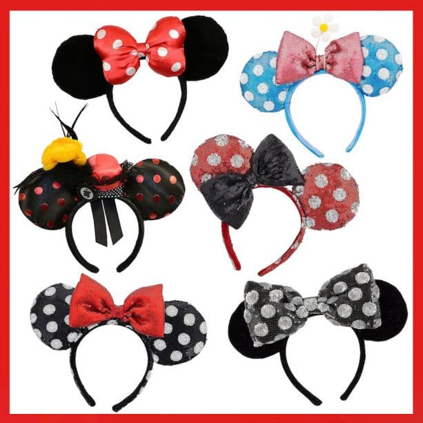 New Minnie Mouse inspired Products rockthedots for National Polka Dot Day 2018 at Disney Parks
