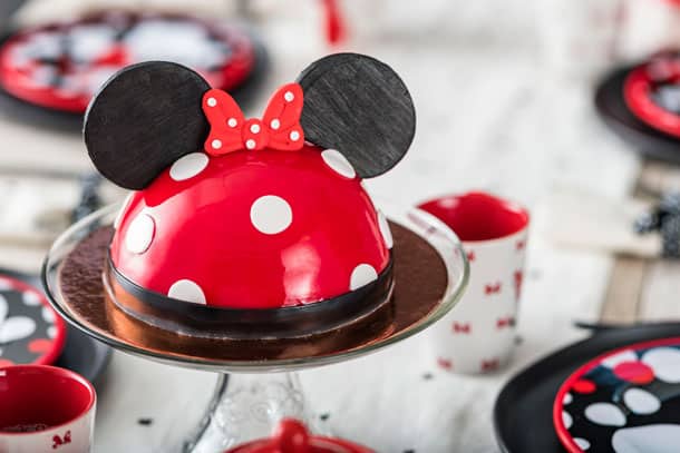 Minnie Mouse Dome Cake from Amorettes Patisserie at Disney Springs