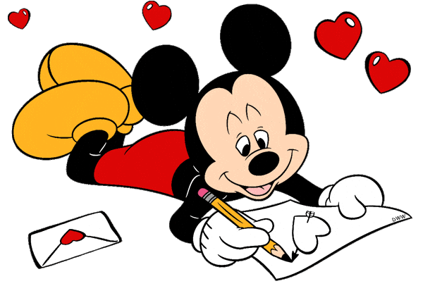 Disneyvalentineclipart | The Main Street Mouse