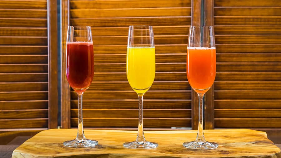 Mimosa Flight at Disney California Adventure Food & Wine Festival