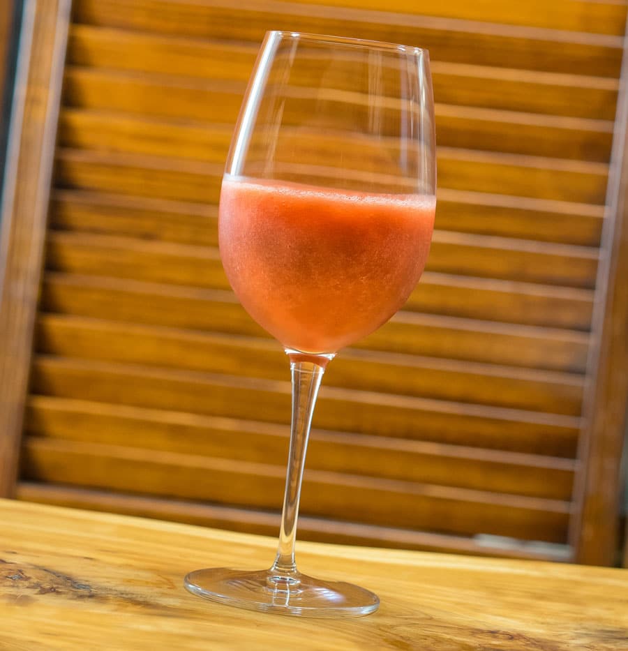 Strawberry Frosé at Disney California Adventure Food & Wine Festival