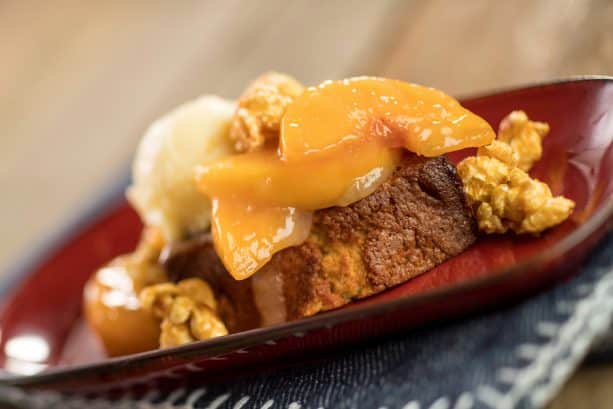griddled Maple Pound Cake at Northern Bloom at the Epcot International Flower Garden Festival