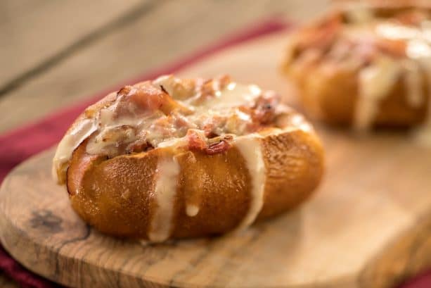 Toasted Pretzel Bread at Bauernmarkt at the Epcot International Flower Garden Festival