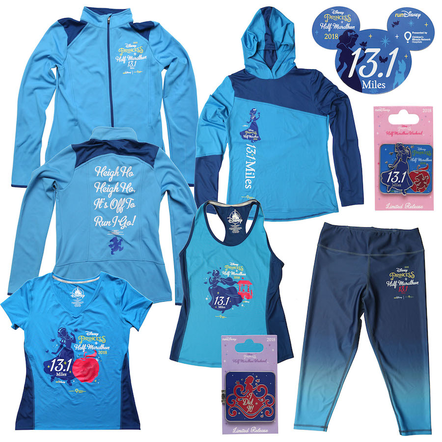 2018 Disney Princess Half Marathon Merchandise