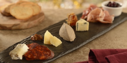 Assorted Meats and Artisanal Cheeses at Be Our Guest Restaurant in Magic Kingdom Park Assorted Meats and Artisanal Cheeses at Be Our Guest Restaurant in Magic Kingdom Park