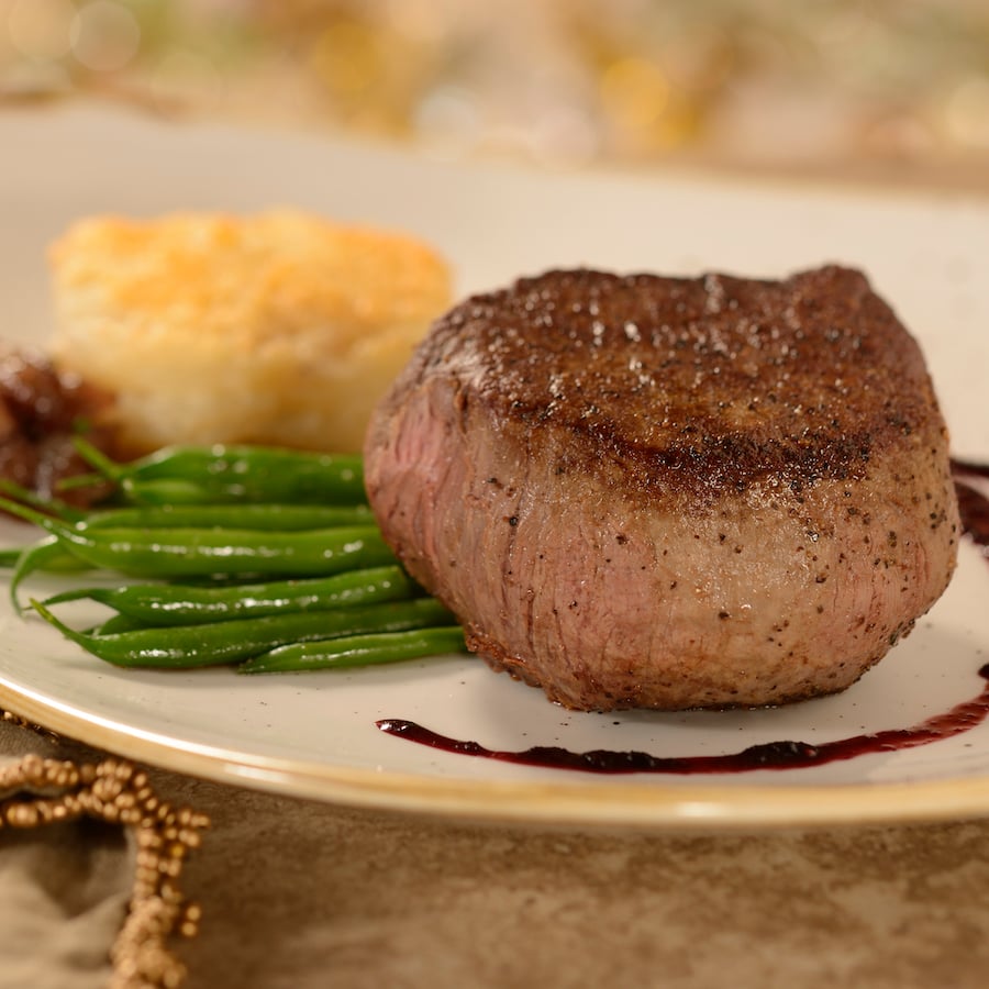 Filet Mignon at Be Our Guest Restaurant in Magic Kingdom Park