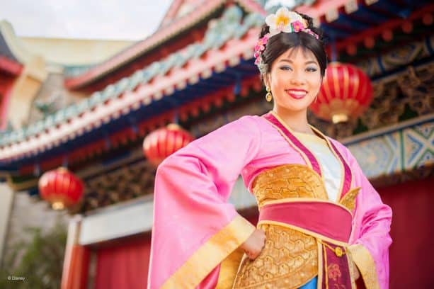 Mulan at China Pavilion at Epcot