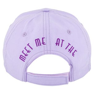 Meet Me at the Purple Wall Baseball Cap - Back