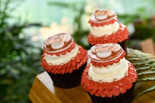 Rose Gold Cupcake at Disney’s Polynesian Village Resort
