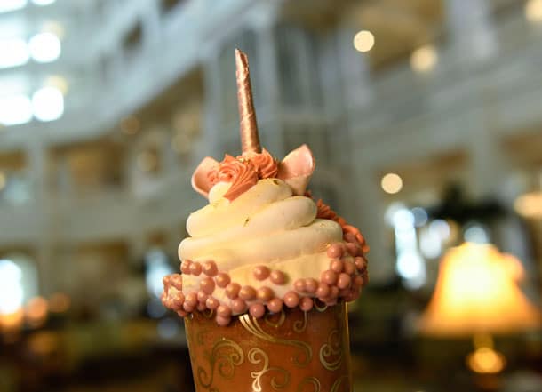Unicorn Cupcake at Disneys Grand Floridian Resort Spa