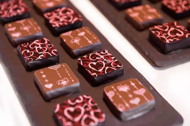 Valentine’s Day Ganache Squares at The Ganachery at Disney Springs