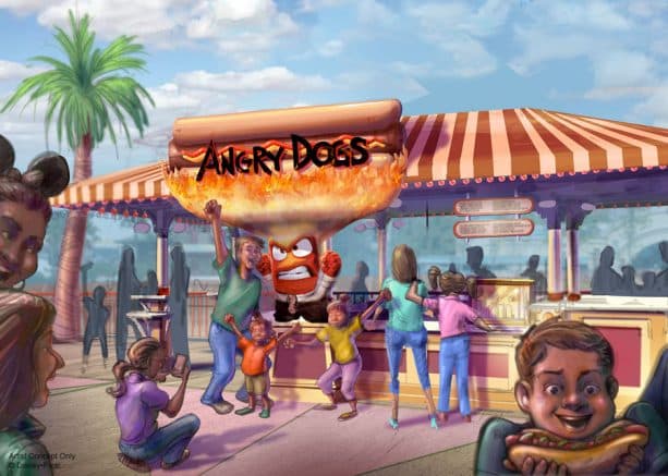 | The Main Street Mouse Angry Dogs Stand