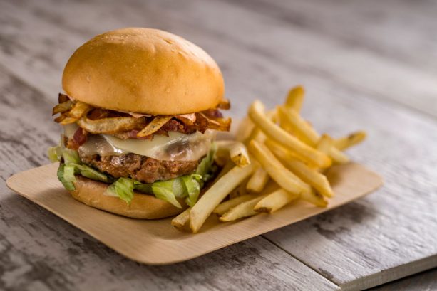 Chorizo Burger at Spyglass Grill at Disneys Caribbean Beach Resort
