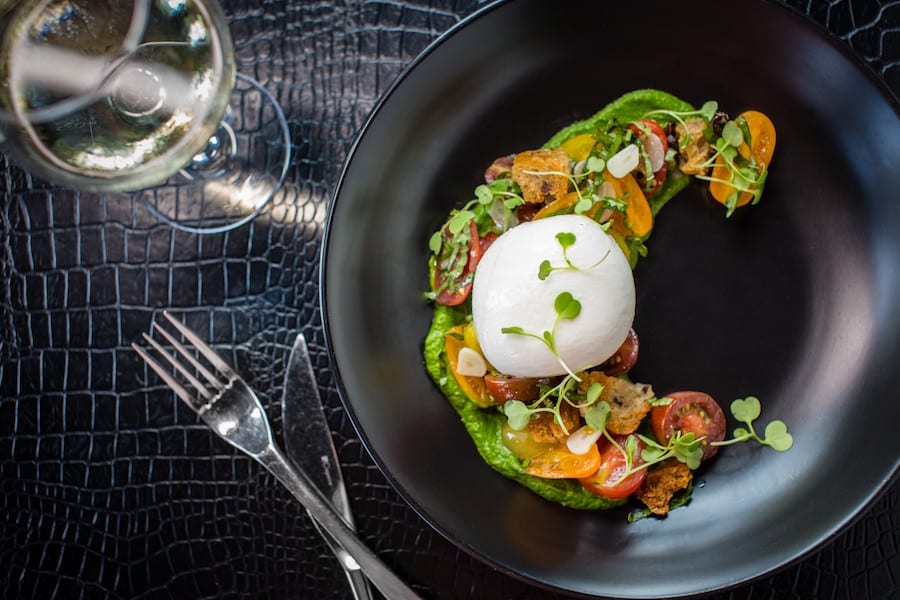 Buratta Salad from STK Orlando at Disney Springs