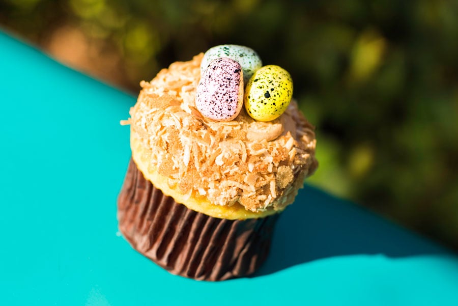 Easter Cupcake at Creature Comforts at Disney’s Animal Kingdom Theme Park