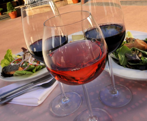 Glasses of Wine from the Disney California Adventure Food Wine Festival