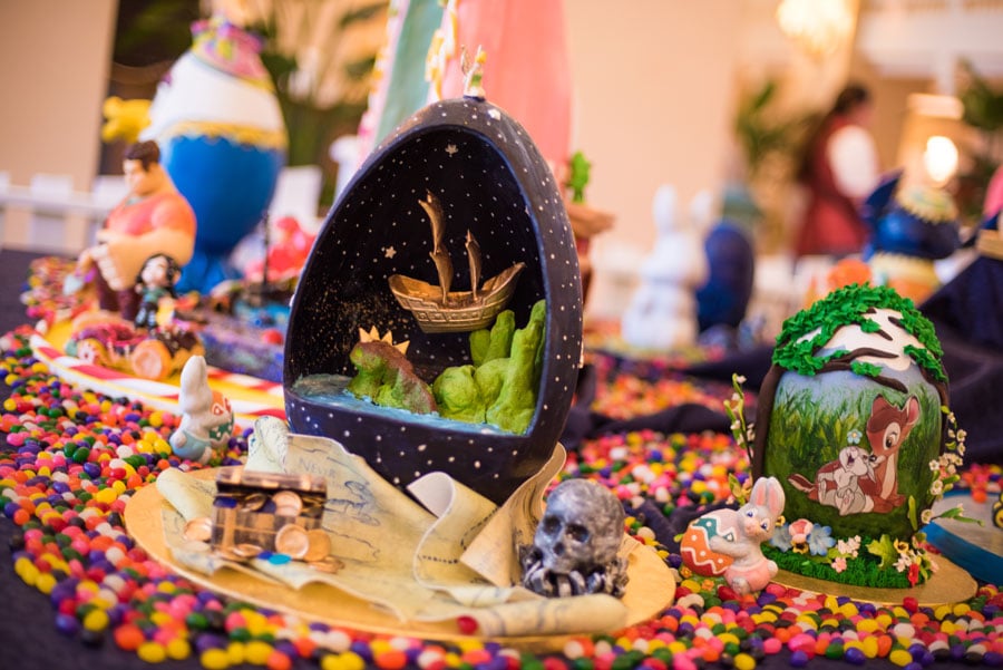 Peter Pan and Bambi-Themed Easter Eggs at Disney’s Beach Club Resort