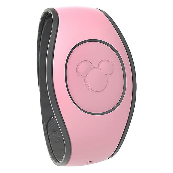 Pink MagicBand close up