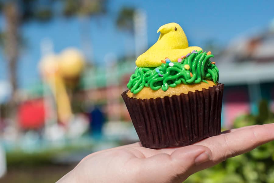 Marshmallow Chick Cupcake at Intermission Food Court at Disney’s All-Star Music Resort