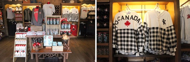 | The Main Street Mouse Merchandise in the Canada Pavilion at Epcot