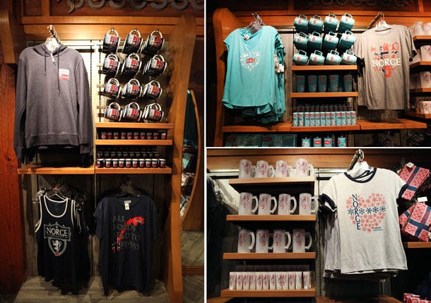| The Main Street Mouse Merchandise in the Norway Pavilion at Epcot