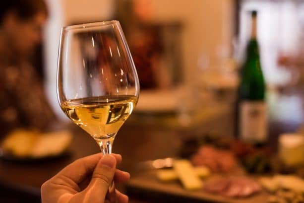 | The Main Street Mouse Glass of Selbach Oster Wine at Wine Bar George