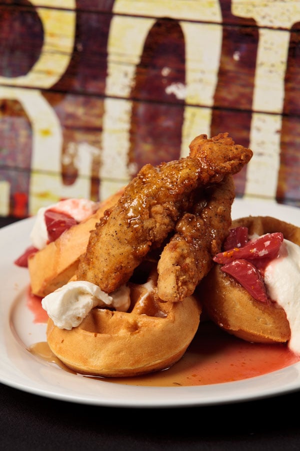 Chicken & Waffles at House of Blues at Disney Springs