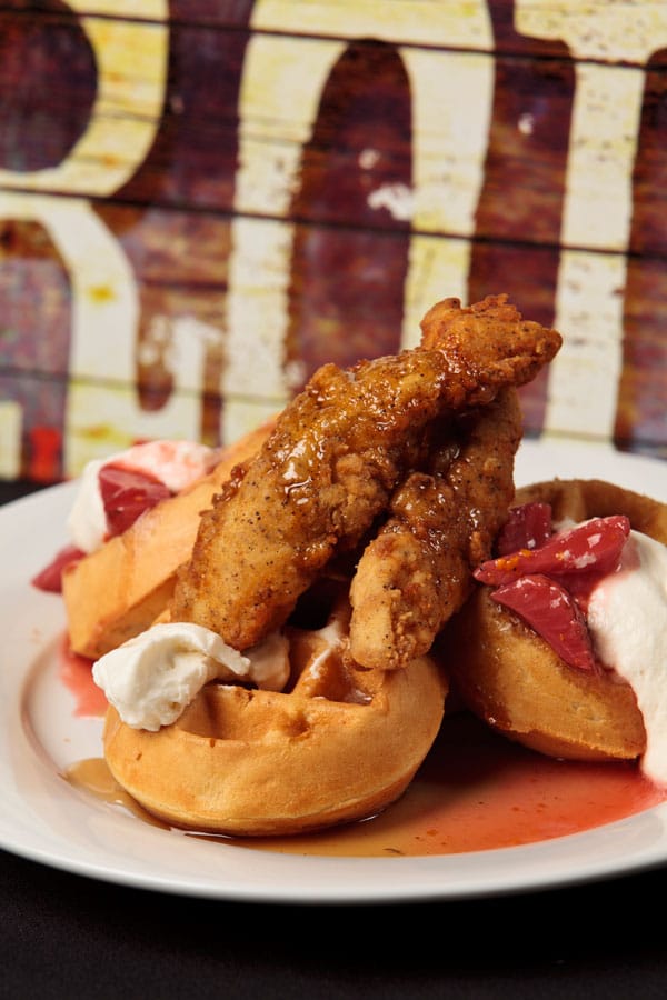 Chicken Waffles at House of Blues at Disney Springs
