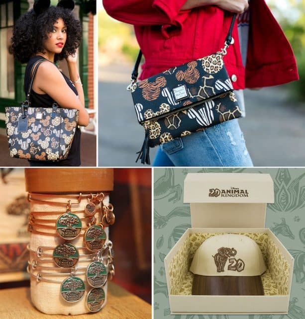 Dooney Bourke Animal print Handbags Alex and Ani Bracelets and Commemorative 20th Anniversary Baseball Hat